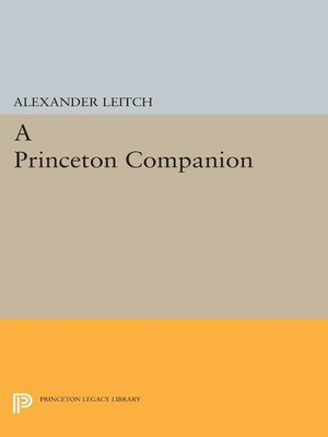 cover image of A Princeton Companion
